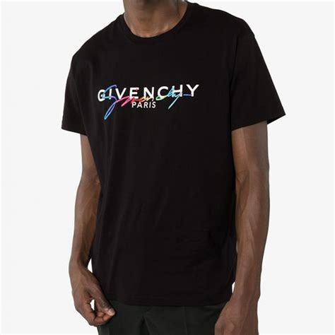 Men's Givenchy Printing Embroidered Knit Pure Cotton Short .